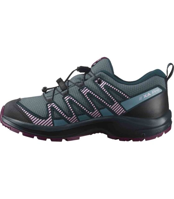 Botas de Montaña Niño Salomon Xa Pro V8 Waterproof Neptune