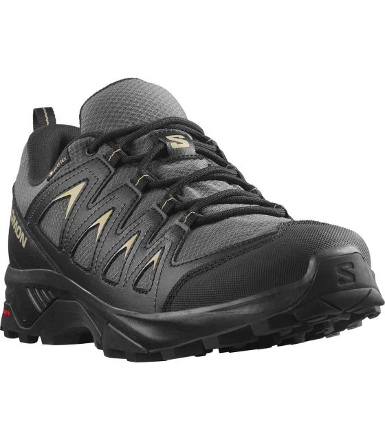 Zapatillas Trekking Hombre Salomon X Braze Gris Gore-Tex