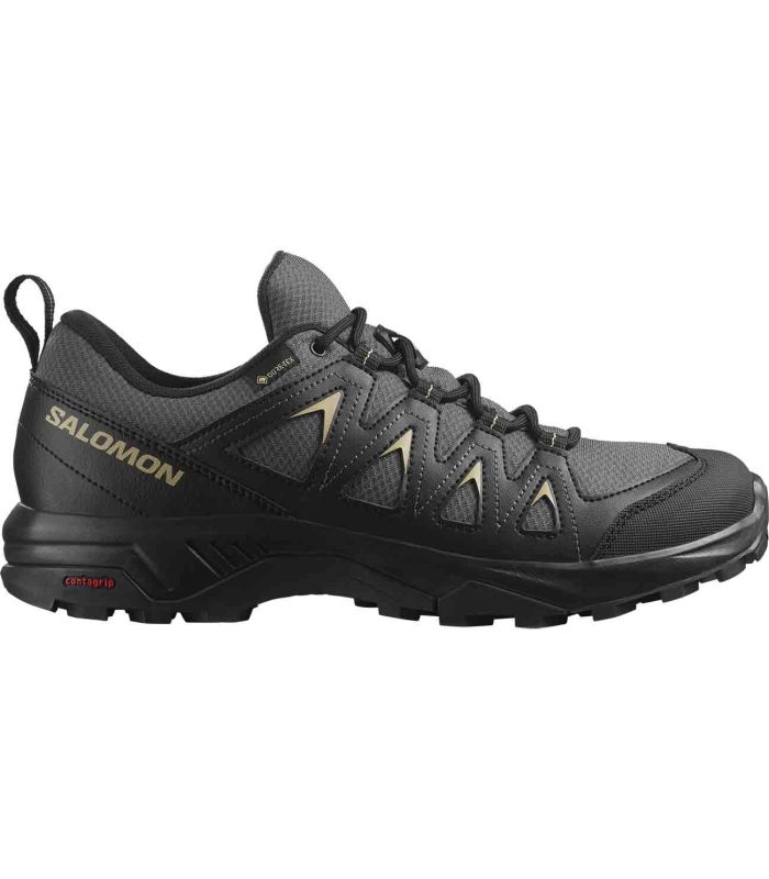 Zapatillas Trekking Hombre Salomon X Braze Gris Gore-Tex Zapatillas Trekking Hombre Salomon X Braze Gris Gore-Tex