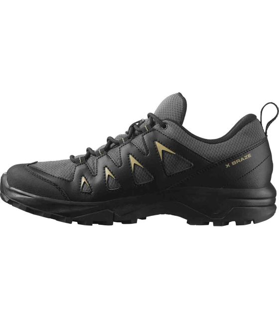 Zapatillas Trekking Hombre Salomon X Braze Gris Gore-Tex