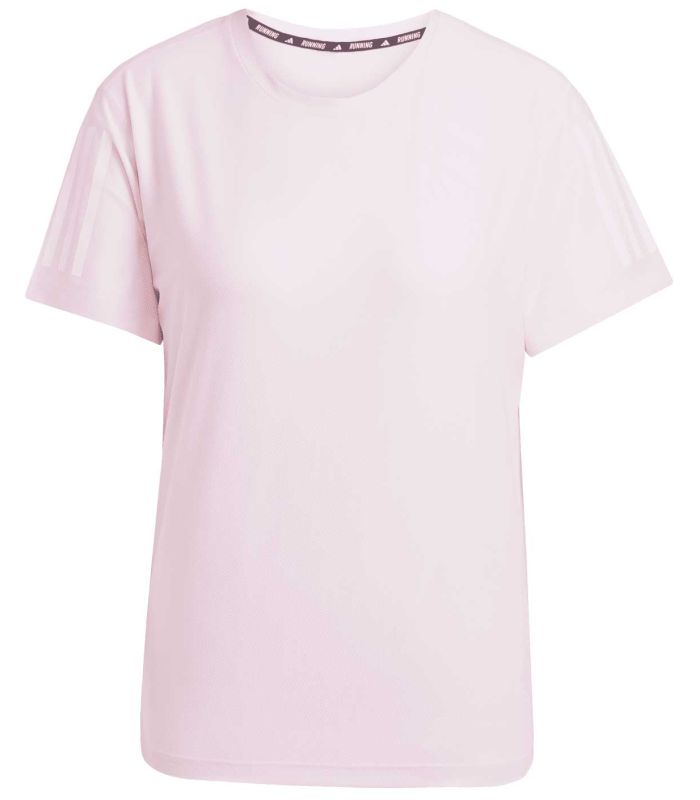 Chemisiers techniques running Adidas Camiseta Own The Run Rosa