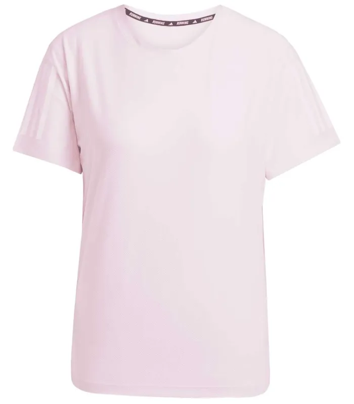Chemisiers techniques running Adidas Camiseta Own The Run Rosa
