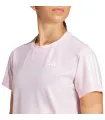 Chemisiers techniques running Adidas Camiseta Own The Run Rosa