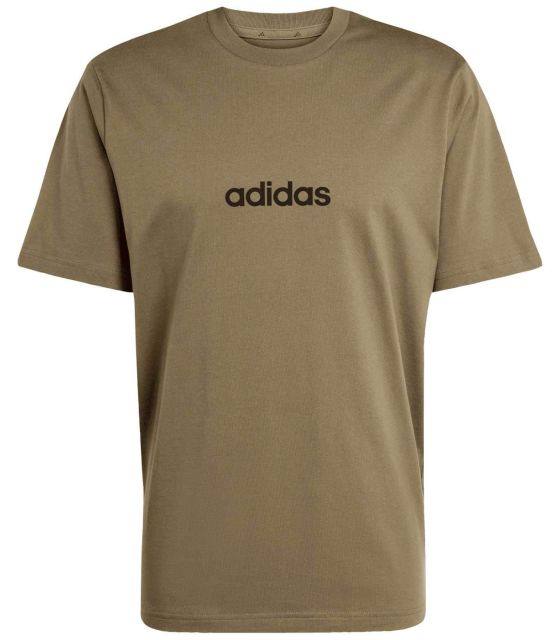Buy Adidas Camiseta Linear Hombre Verde