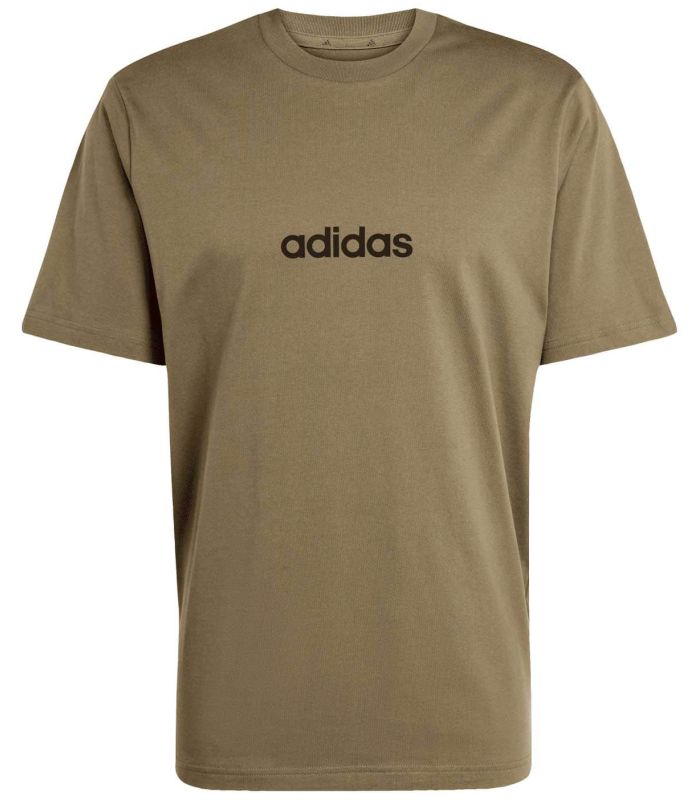 Buy Adidas Camiseta Linear Hombre Verde
