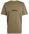 Buy Adidas Camiseta Linear Hombre Verde