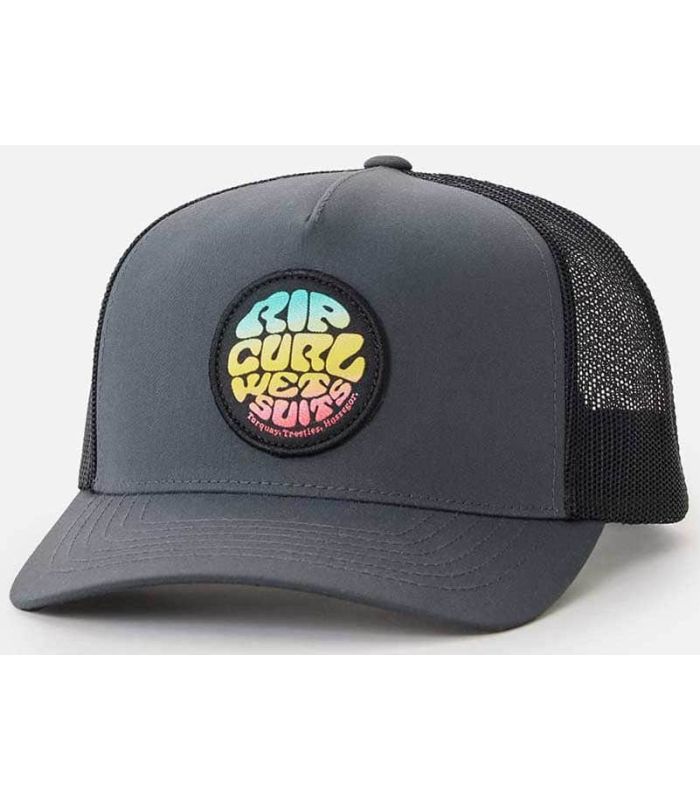 Gorras Rip Curl Gorra con rejilla Wetsuit Icon Gris Gorras Rip Curl Gorra con rejilla Wetsuit Icon Gris